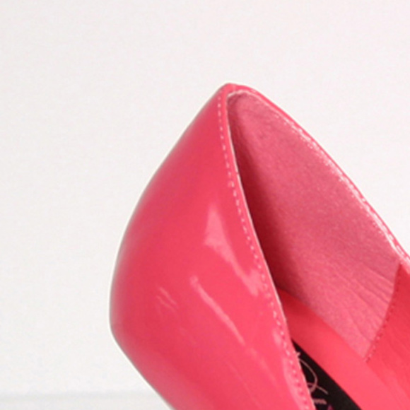 High Heel Patent Pointed Toe Shoes - Picture 3 of 4